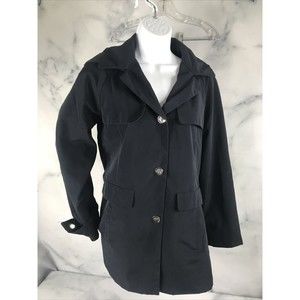 CALVIN KLEIN Women's Single Breasted Trench Style Jacket SIZE XS